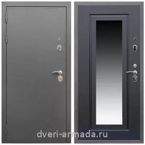 Входные двери с тремя петлями, Дверь входная Армада Оптима Антик серебро / МДФ 16 мм ФЛЗ-120 Венге