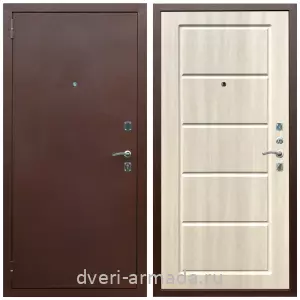 Входные двери 2050 мм, Дверь входная Армада Комфорт Антик медь / ФЛ-39 Венге светлый