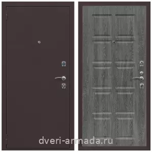 Входные двери лофт, Дверь входная Армада Комфорт Антик медь / ФЛ-38 Дуб Филадельфия графит