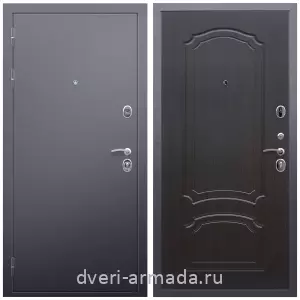 Входные двери толщиной 70 мм, Дверь входная металлическая Армада Люкс Антик серебро / ФЛ-140 Венге наружная на дачу