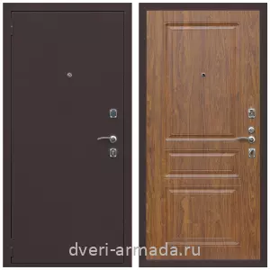 Антивандальные, Антивандальная металлическая  дверь входная Армада Комфорт Антик медь / ФЛ-243 Морёная береза