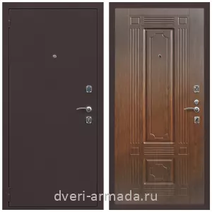 Антивандальные, Антивандальная металлическая  дверь входная Армада Комфорт Антик медь / ФЛ-2 Морёная береза