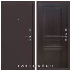 Входные двери с двумя петлями, Дверь входная Армада Комфорт Антик медь / ФЛ-243 Эковенге