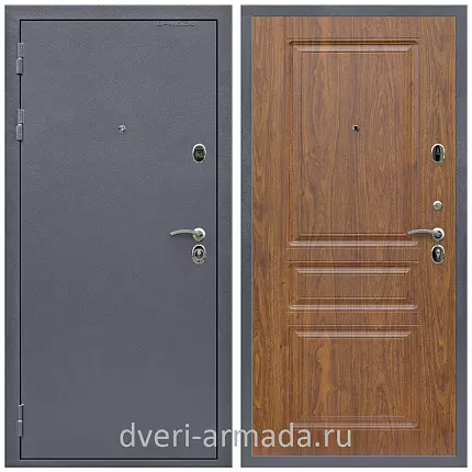 Дверь входная Армада Престиж 2080 Антик серебро / ФЛ-243 Мореная береза