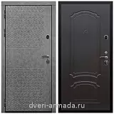 Дверь входная Армада Престиж Черная шагрень Штукатурка графит ФЛС - 502 / ФЛ-140 Венге