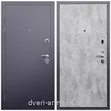 Дверь входная металлическая взломостойкая Армада Люкс Антик серебро / ПЭ Цемент светлый