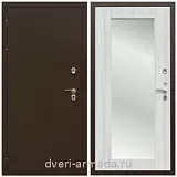 Дверь входная уличная в дом Армада Термо Молоток коричневый/ ФЛЗ-пастораль, Сандал белый
