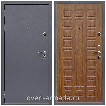 Дверь входная Армада Престиж Антик серебро / ФЛ-183 Мореная береза