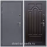 Дверь входная Армада Престиж Антик серебро / ФЛ-58 Венге