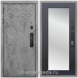 Дверь входная Армада Квадро МДФ 16 мм Kaadas K9 /  МДФ 16 мм ФЛЗ-пастораль, Венге