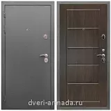 Дверь входная Армада Оптима Антик серебро / ФЛ-39 Венге