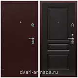 Дверь входная Армада Люкс Антик медь / ФЛ-243 Венге